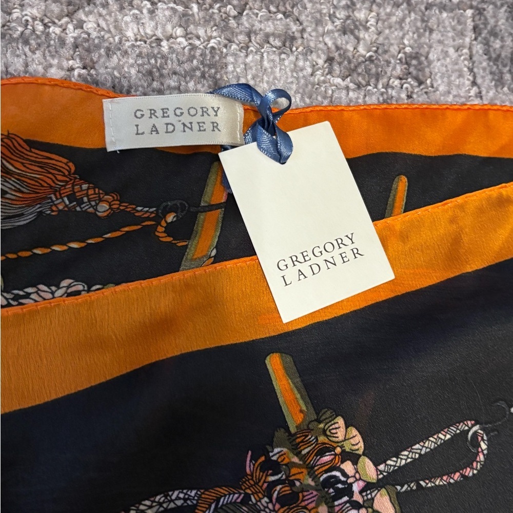 Gregory Ladner Rope & Tassel Extra Large Scarf - NWT